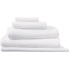 Sheridan Hygro Living Textures White Towels and Mat